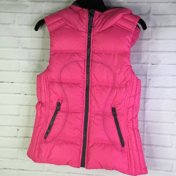 lululemon athletica Jackets & Blazers - Lululemon Peace of Mind Reversible Down Vest Hood